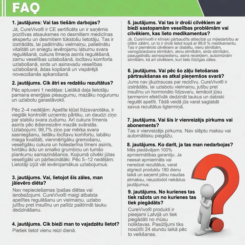 💫CureVivo® Nano Mikroadatu Plāksteris — Svara Zaudēšana, Diabēts, Locītavas, Āda | Oficālais Veikals